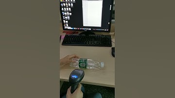 1D barcode scanner XB-917 ,test video