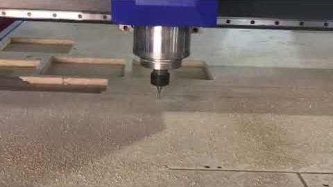 Chạy máy CNCGXU cắt khắc gỗ H1-2500 - Ancojsc