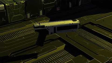 Unity Game Asset: Police Handgun [ lowpoly | hard surface ]