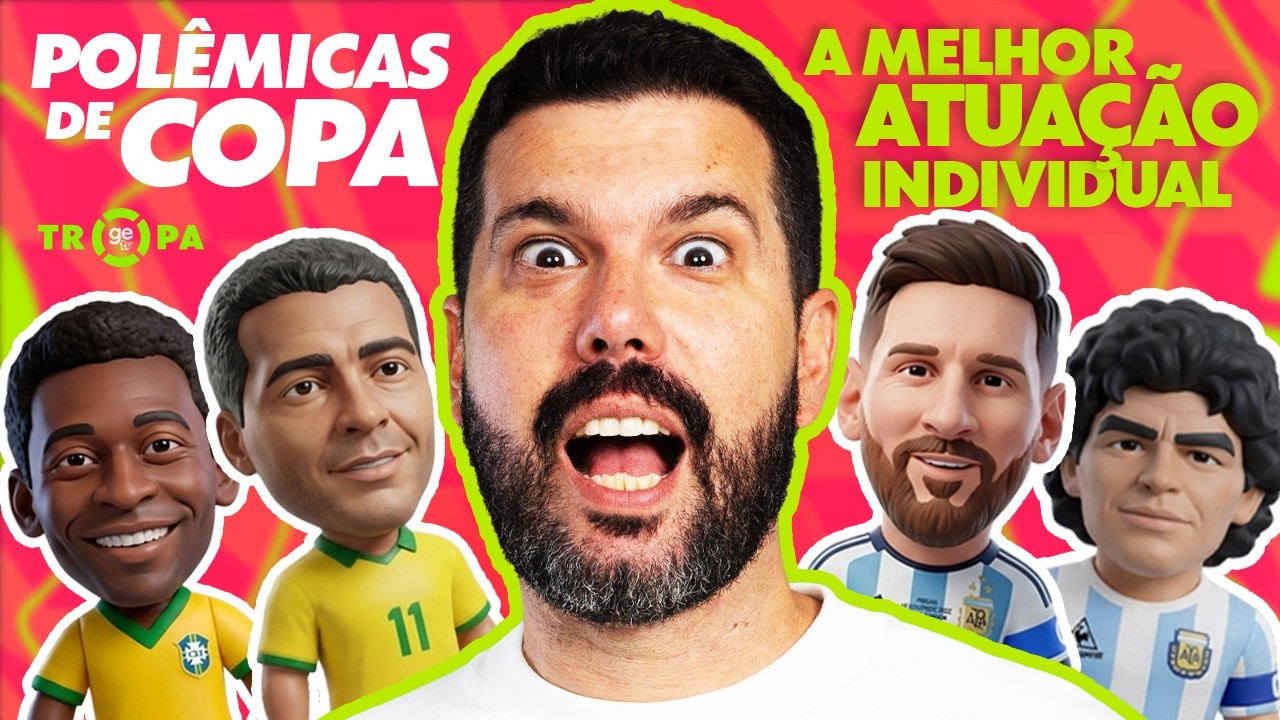 A MELHOR ATUAÇÃO INDIVIDUAL DA HISTÓRIA DAS COPAS! | POLÊMICAS DE COPA #1 | Tropa ge tv
