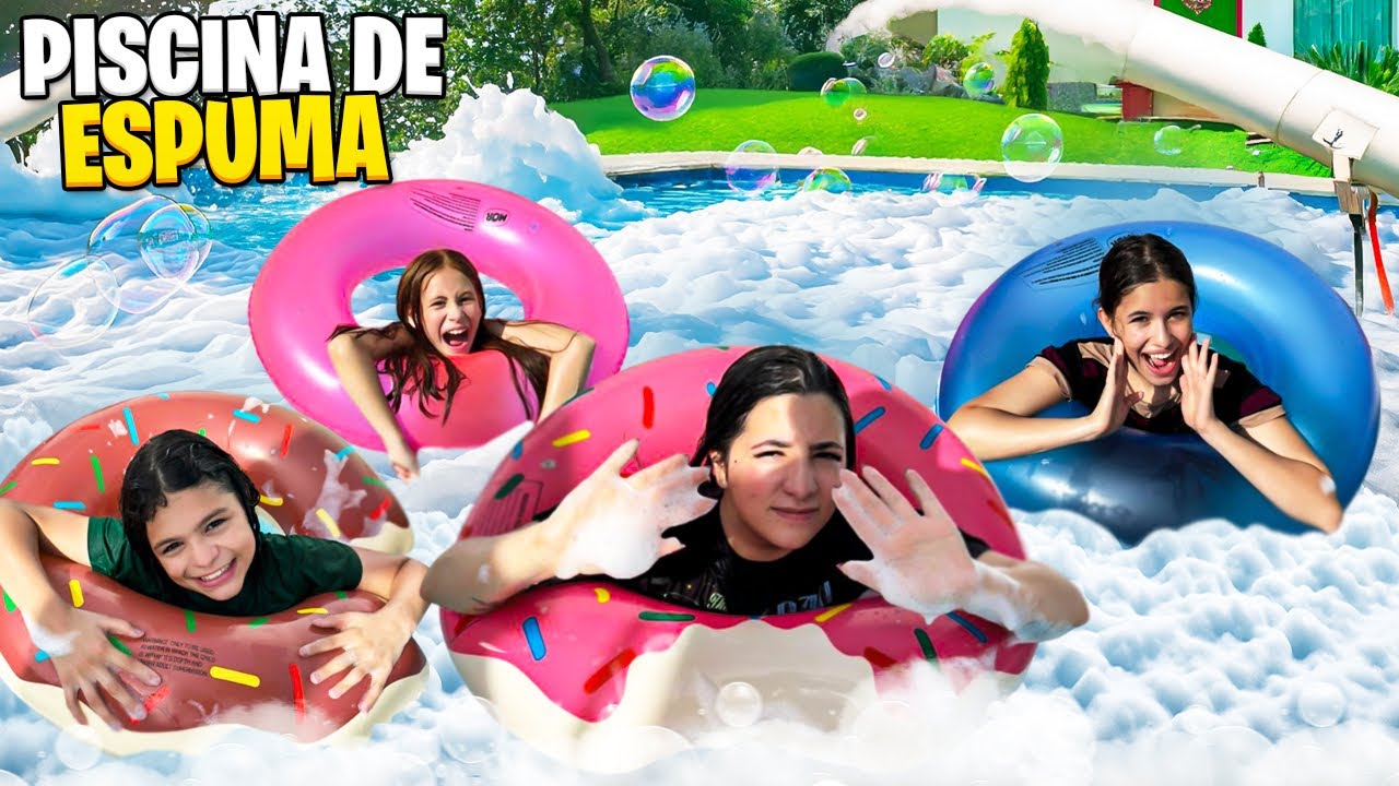 FIZ UMA PISCINA DE ESPUMA GIGANTE NA MANSÃO* FOI DIVERTIDO (KETLYNMUSKETO)