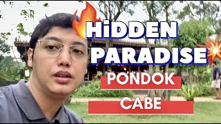 Beneran Hidden Paradise kedai ONG'S Pondok Cabe