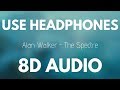 Alan Walker - The Spectre (8D AUDIO)