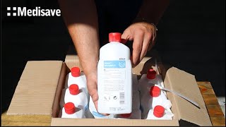 Ecolab Soft Protect 1 Litre Alcohol Hand Sanitiser Demonstration screenshot 2