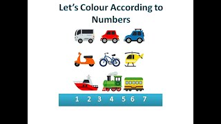 Transport Coloring according to number
