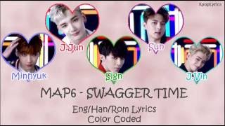 MAP6  (맵식스) - Swagger Time 매력발산타임 (Han|Rom|Eng) Color Coded Lyrics