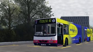 Driving an Wright Fusion- Volvo B10LA On the 62 to university of Bath￼