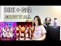 BINI   G22: SHOW IT ALL -  I Feel Good, Pantropiko, Karera, Babalik, Boomerang (Reaction) 百分百出品