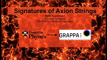 Malte Buschmann (GRAPPA): Signatures of Primordial Energy Injection from Axion Strings