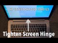 HP Elitebook Folio 1040 G3 - How To Tighten Loose Screen Hinge