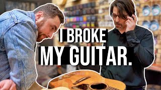 I'm An Idiot. I Broke My $5,000 Guitar
