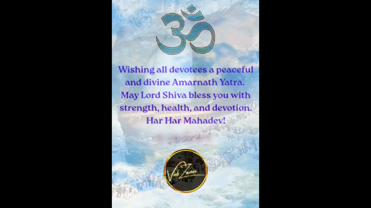 Amarnath Yatra:A Pilgrimage Beyond Mountains, into the Soul..!!