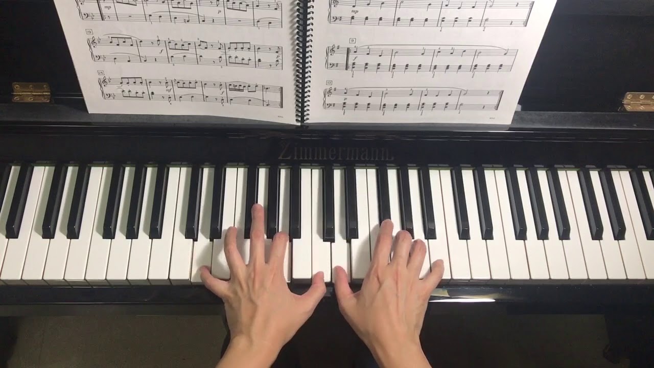 Bagatelle by Diabelli Easy Piano Classics by James Bastien P.51 YouTube