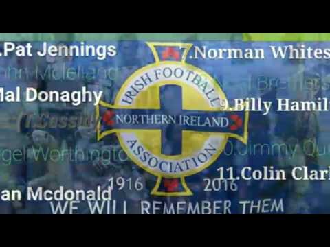 The greatest Northern Ireland ⚽ Football X1-1980s.