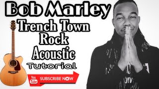 How To Play Bob Marley Trench Town Rock on acoustic Guitar