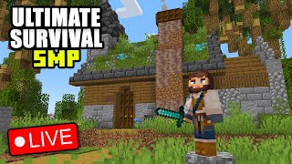 🔴LIVE - EXPANDING MY BASE &amp; NETHER ADVENTURE!!! - Ultimate Survival SMP [MINECRAFT 1.19 SURVIVAL]