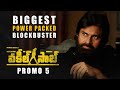 Vakeel Saab Promos 5 and 6 - Biggest Power Packed Blockbuster- Pawan Kalyan