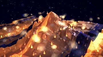 Stardust 3D Landscape Tutorial Final Result