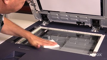 Xerox® PrimeLink® B9100/9110/9125/9136 Printer - Cleaning the Platen Glass