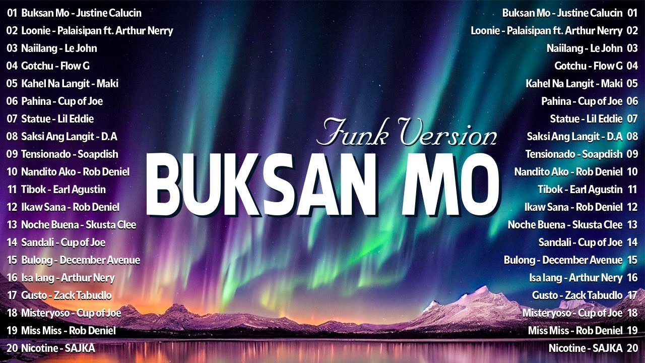 Top Hits OPM On Spotify 2026 -Tagalog Love Songs Playlist: Buksan Mo - Justine Calucin(Funk Version)