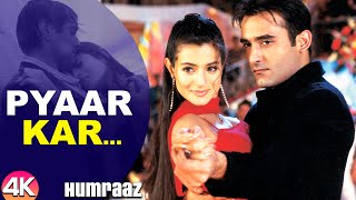 Pyaar Kar Ikrar Kar - 4K Video | Bobby Deol, Amisha Patel & Akshaye Khanna | Humraaz | Hindi Songs chords