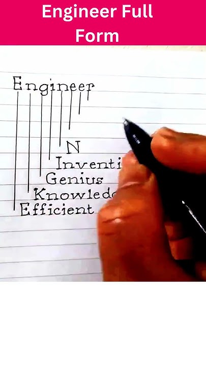 engineer-full-form-engineer-full-form-of-engineer-shorts-youtube