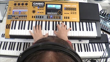 CASIO XW-P1 Performance Mode / Step Sequencer
