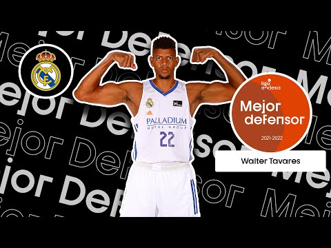 Edy TAVARES es el MEJOR DEFENSOR de la LIGA ENDESA 2021-22 | Premios Liga Endesa 2021-22