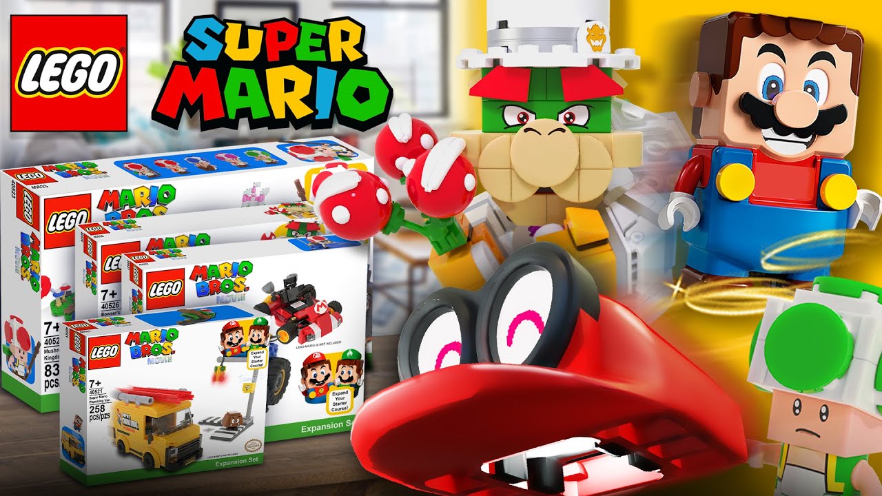 NEW Lego Super Mario 2024 WAVE 7 Expansion Sets! Custom Mario Sets