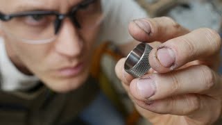 Knurling a Titanium Ring - My Process