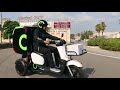 S03 a three wheels electric motorcycle
