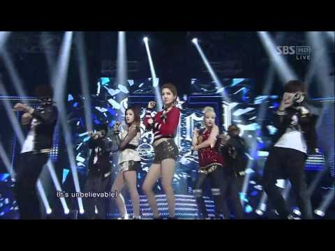 SPICA [PAIN KILLER] @SBS Inkigayo Popular song 20120408