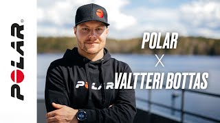 Polar and professional racing driver Valtteri Bottas join forces