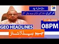 Geo Headlines 08 PM | 17th October 2020