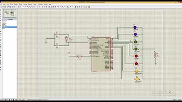 005 - LED Blinking Project using PIC16F877a (Proteus Simulation)