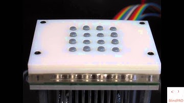 BlindPAD16 taxel EM Haptic Display