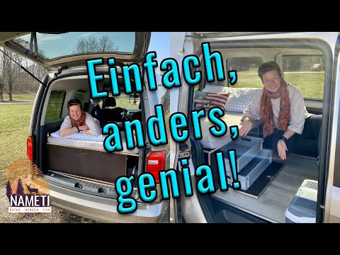 Video: Der Caddy Mini-Camper Von VW Ist Ein Kleines Zuhause In Pint-Größe