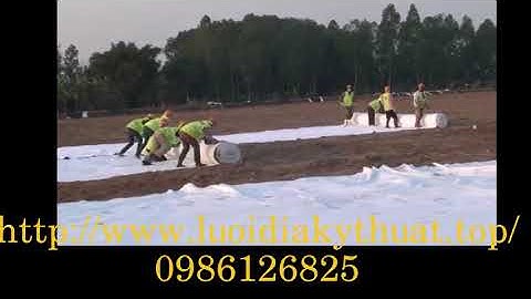 Phương pháp thi công vải địa kỹ thuật 0986126825