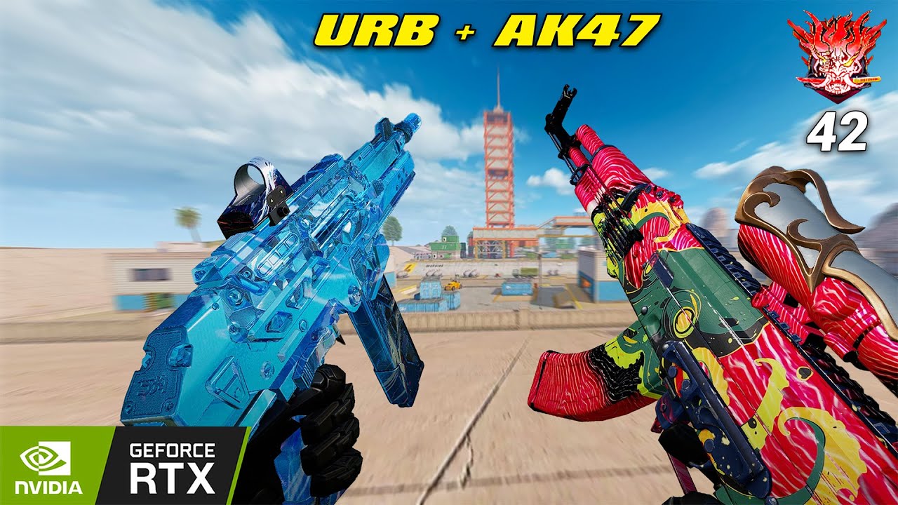 URB DREAMY OCEAN + AK47 ABYSS TENTACLE 42 KILL BLOOD STRIKE RANDOM SQUAD MAX GRAPHIC DESERTED VALLEY