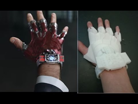 Ironman 3d printed hands  FunnyCat.TV