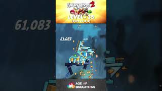 Angry Birds 2 - Levels 35 - (Part 1,2,3) [King Pig Boss] (iOS, Android) screenshot 4