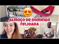 ALMOÇO DE DOMINGO + FIZ FEIJOADA | VLOG