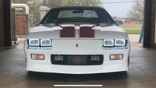 1992 z28 led halo headlights install.   Link in the description.