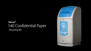 Glasdon UK | Nexus® 140 Confidential Paper Recycling Bin