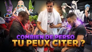 Celui Qui Cite Le Plus De Personnages Danimés Gagne