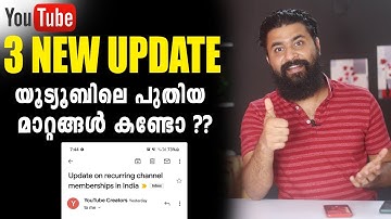 YouTube 3 New Updates 2021 - Update on recurring channel memberships in India | #Tag Updated