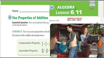 Go Math 5th Grade Lesson 6.11 Properties of Addition *UPDATED*