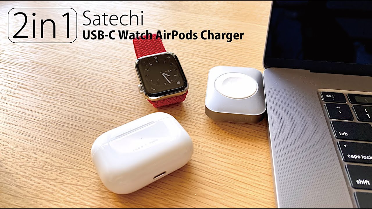 Satechi USB-C Watch AirPods Charger