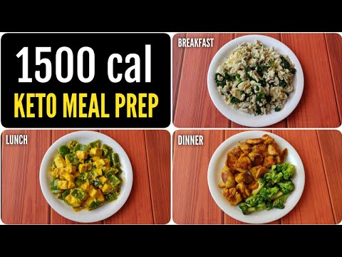 Keto Diet Meal Prep 1500 Calories !! ( Extreme Fat Loss ) 🇮🇳 - Youtube