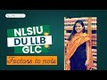NLSIU vs DU LLB vs GLC Mumbai | NLSAT vs CUET PG LLB vs MHCET LLB